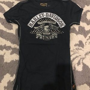 TRUNK-ltd Harley Davidson studded tee
